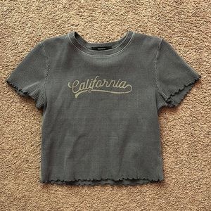 Cropped California shirt from Forever 21 $12